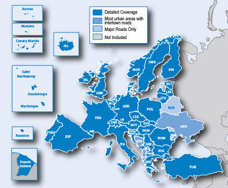 City Navigator® Europe NT on micro SD card