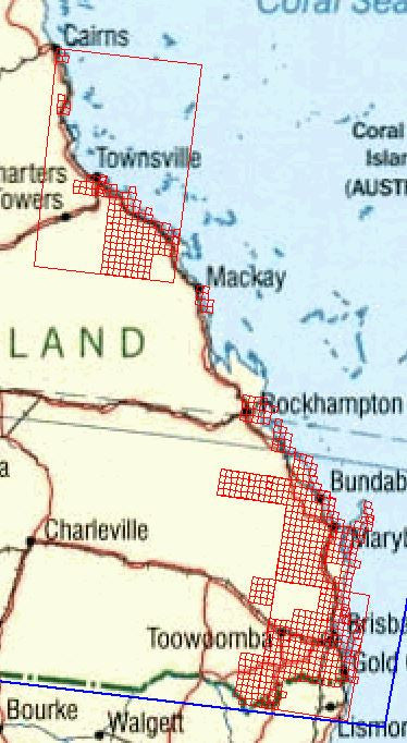 OZraster, a series of Topographical State Maps