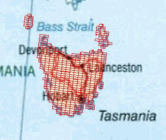 OZraster, a series of Topographical State Maps