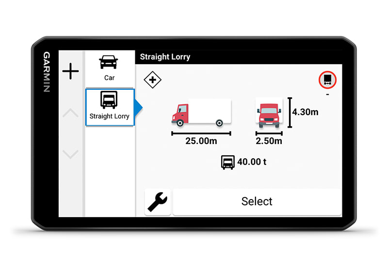 Garmin Dezl Range - 6"-10"