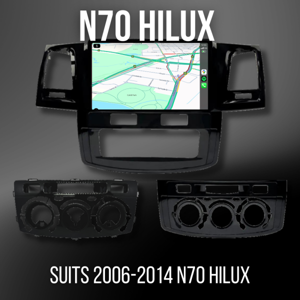 Polaris 9" Toyota Hilux N70 2006-2014 in-Dash